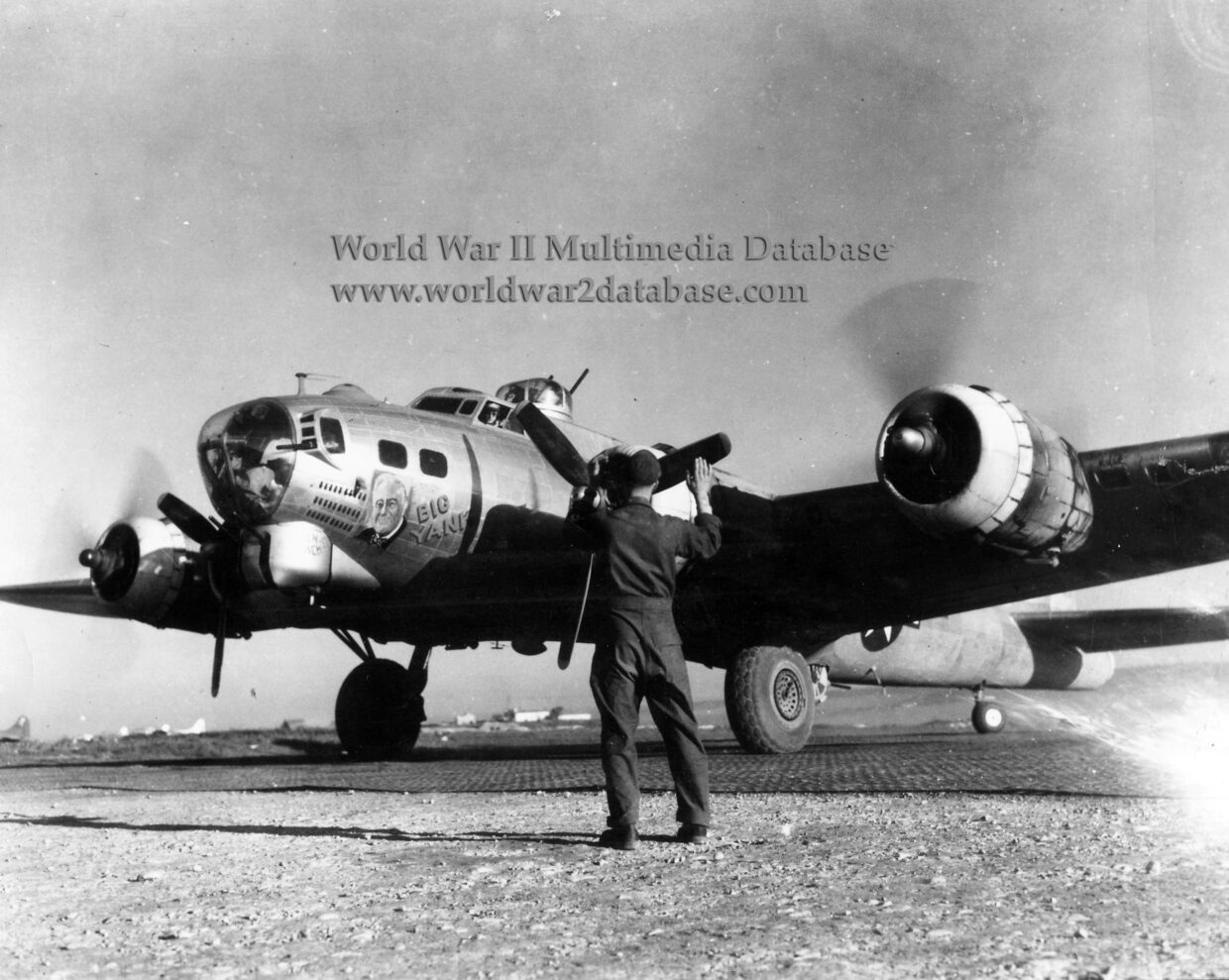 B-17G Flying Fortress “Big Yank“ of 483rd Bombardment Group