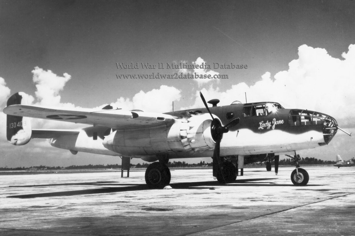 B-25D Mitchell “Lady Jane“ of 23rd Antisubmarine Squadron