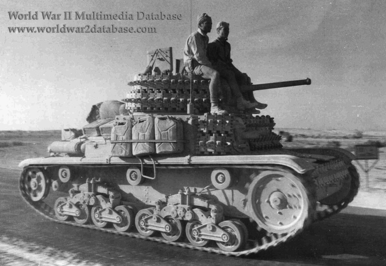 M13/40 of Italian XX Armored Corps