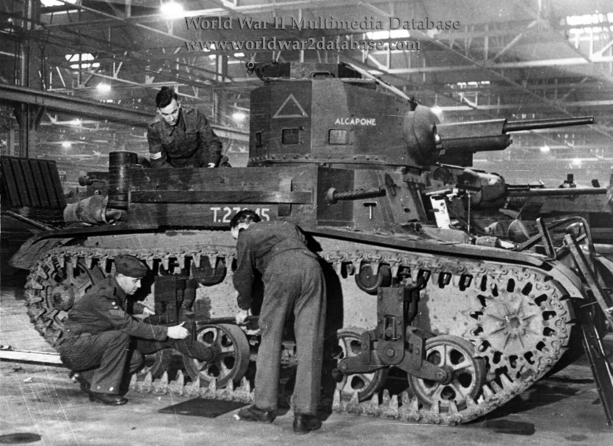 Lend-Lease M2A4 Light Tank Arrives in United Kingdom