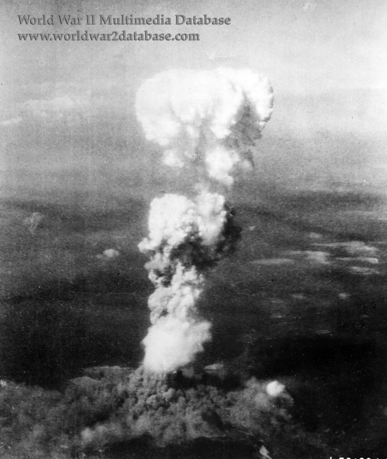“Little Boy“ Bomb Explodes Over Hiroshima