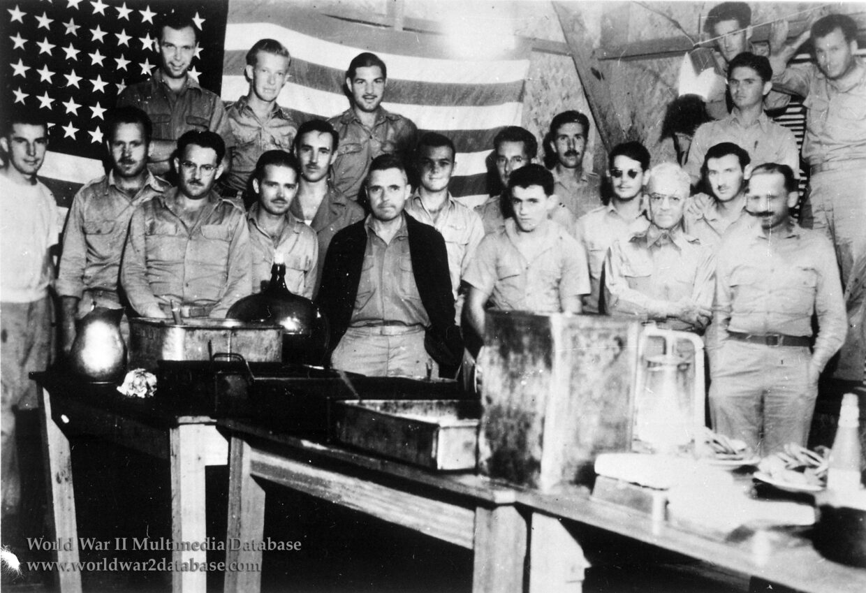 American Prisoners of War Celebrate the Fourth of July at Camp Casisang