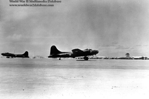 B-17E Flying Fortresses on Eastern Island