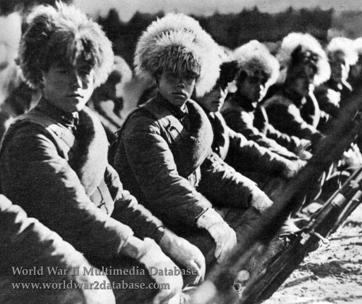 Kwantung Army During Cold Weather Training