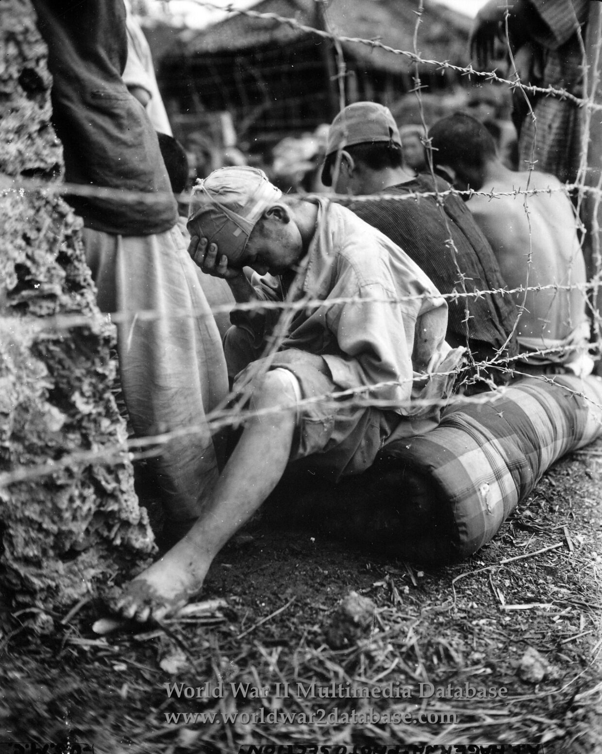 Japanese Prisoner of War on Okinawa