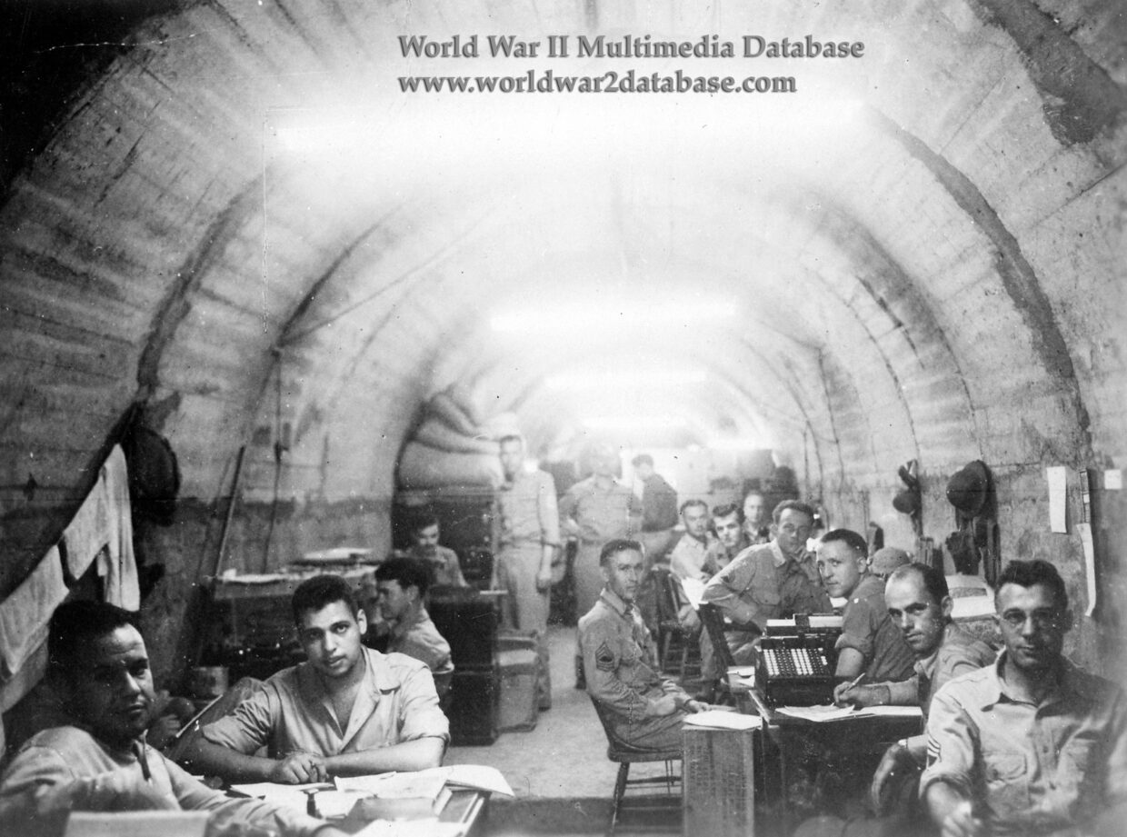 Finance Department and Signal Corps in Malinta Tunnel